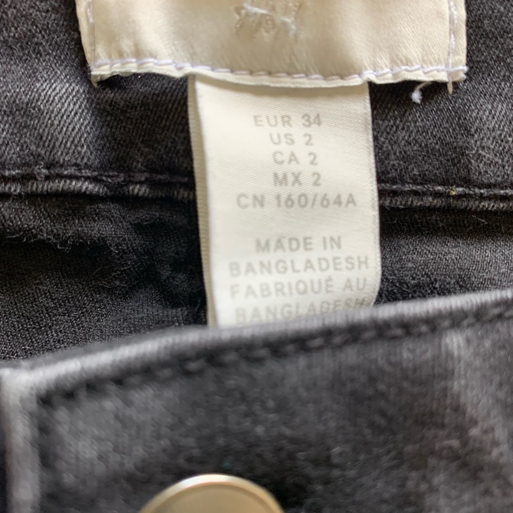 H&M 2012 Charcoal Skinny Jeans - Picture 3 of 3